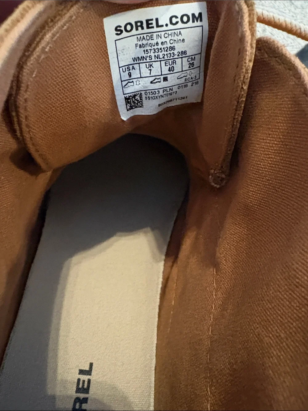Sorel Out and About waterproof boots size 9